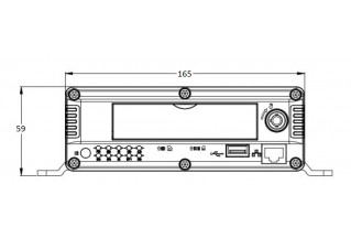 4 Channel AHD MDVR